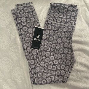 Glyder Women’s Gray Geometric Print Leggings, New with tags